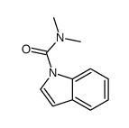 N,N-dimethylindole-1-carboxamide结构式