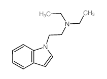 1H-Indole-1-ethanamine,N,N-diethyl-结构式