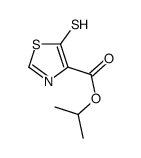 4-Thiazolecarboxylicacid,5-mercapto-,1-methylethylester(9CI) picture