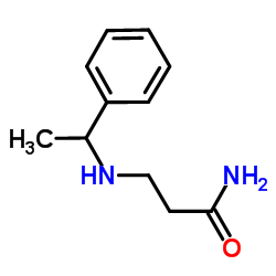 N3-(1-Phenylethyl)-β-alaninamide结构式