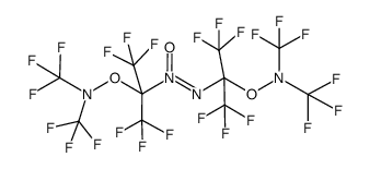 azoxy[perfluoro(1,1,3-trimethyl-2-aza-2-oxobutane)]结构式