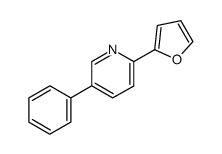 2-(furan-2-yl)-5-phenylpyridine Structure