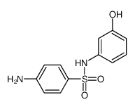 4-amino-N-(3-hydroxyphenyl)benzenesulfonamide结构式