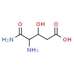 Pentonic acid,4,5-diamino-2,4,5-trideoxy-5-oxo- (9CI) Structure