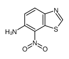 Benzothiazole, 6-amino-7-nitro- (7CI,8CI) structure