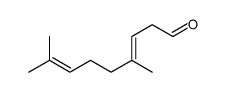 4,8-dimethylnona-3,7-dienal结构式