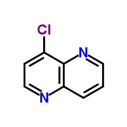4-氯-1,5-萘啶结构式