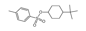 4-(tert-butyl)cyclohexyl 4-methylbenzenesulfonate Structure