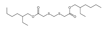 bis(2-ethylhexyl) 2,2'-[methylenebis(thio)]bisacetate Structure