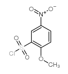 2-Methoxy-5-nitrobenzene-1-sulfonyl chloride Structure