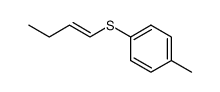 4-methylphenyl but-1-enyl sulfide Structure