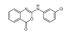 2-(3-CHLOROANILINO)-4H-3,1-BENZOXAZIN-4-ONE picture