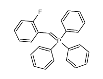 [(2-fluorophenyl)methylene]triphenylphosphorane结构式