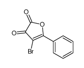 4-bromo-5-phenylfuran-2,3-dione Structure