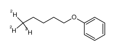 1-Phenoxy-[5,5,5-D3]pentan Structure