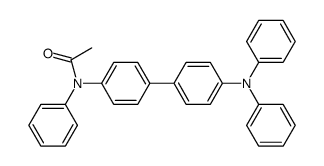 N-(4'-(diphenylamino)-[1,1'-biphenyl]-4-yl)-N-phenylacetamide结构式