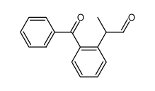 2-(2-benzoylphenyl)propanal结构式