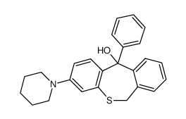 11-Phenyl-3-piperidino-6,11-dihydrodibenzo[b,e]thiepin-11-ol Structure