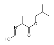 isobutyl N-formyl-DL-alaninate结构式
