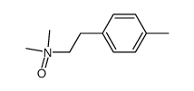 (2-(p-methylphenyl)ethyl)dimethylamine N-oxide Structure