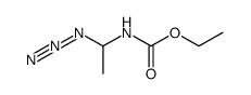 (1-azido-ethyl)-carbamic acid ethyl ester Structure