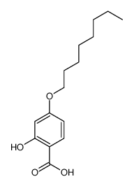 2-hydroxy-4-octoxybenzoic acid Structure