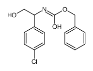 benzyl N-[1-(4-chlorophenyl)-2-hydroxyethyl]carbamate Structure