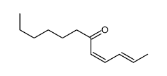 dodeca-2,4-dien-6-one结构式