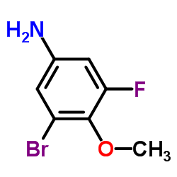 3-Bromo-5-fluoro-4-methoxyaniline structure