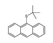 9-tert-butylsulfanylanthracene Structure