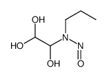 N-propyl-N-(1,2,2-trihydroxyethyl)nitrous amide结构式