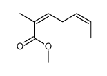methyl 2-methylhepta-2,5-dienoate结构式