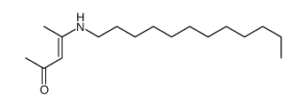 4-(dodecylamino)pent-3-en-2-one结构式