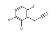 2-氯-3,6-二氟苯甲腈结构式