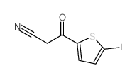 3-(5-Iodothiophen-2-yl)-3-oxopropanenitrile structure