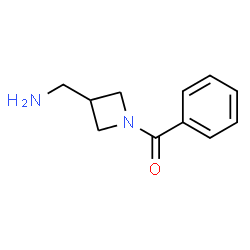 3-Azetidinemethanamine,1-benzoyl- (9CI) Structure