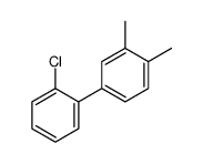 4-(2-chlorophenyl)-1,2-dimethylbenzene Structure