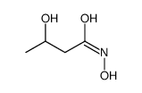 N,3-dihydroxybutanamide Structure