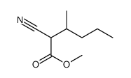 methyl 2-cyano-3-methylhexanoate结构式