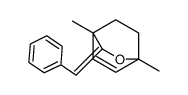 2-benzylidene-1,4-dimethyl-3-oxabicyclo[2.2.2]oct-5-ene结构式