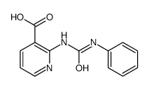 2-(phenylcarbamoylamino)pyridine-3-carboxylic acid结构式