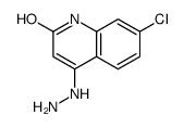 7-chloro-4-hydrazinyl-1H-quinolin-2-one Structure