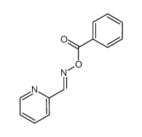 pyridine-2-carbaldehyde-((E)-O-benzoyl oxime )结构式