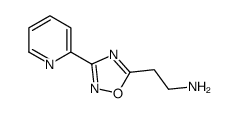 2-(3-pyridin-2-yl-1,2,4-oxadiazol-5-yl)ethanamine结构式