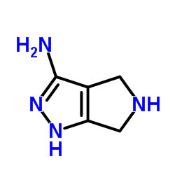 1,4,5,6-四氢吡咯并[3,4-c]吡唑-3-胺结构式