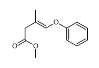 methyl 3-methyl-4-phenoxybut-3-enoate Structure