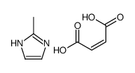 but-2-enedioic acid,2-methyl-1H-imidazole Structure