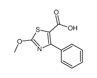 2-methoxy-4-phenyl-1,3-thiazole-5-carboxylic acid结构式