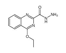 4-ethoxy-quinazoline-2-carboxylic acid hydrazide Structure