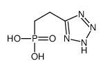 2-(2H-tetrazol-5-yl)ethylphosphonic acid Structure